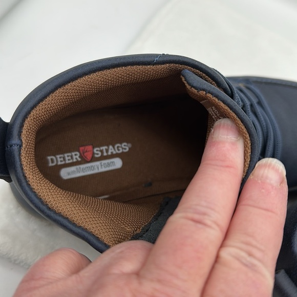 Nola Jr. Chukka Boots with Side Zipper and Textured Soles Boys/Men 6 M - Picture 7 of 9